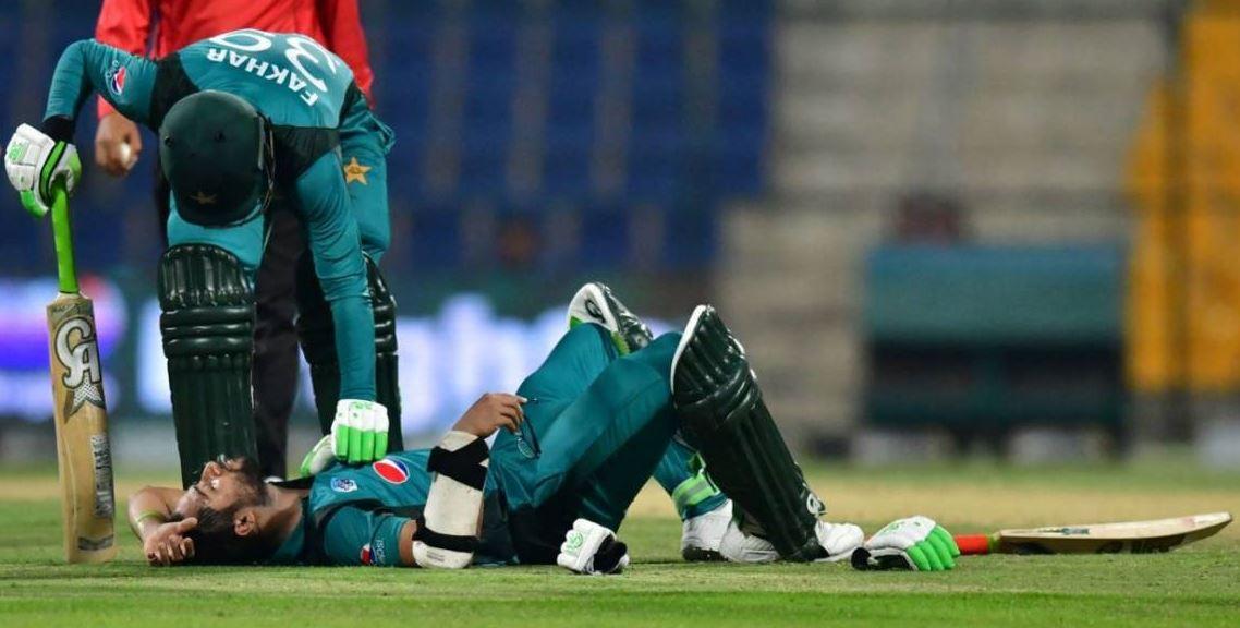 Cricketer Imamul Haq suffers 
injury during National T20 match, admitted to hospital