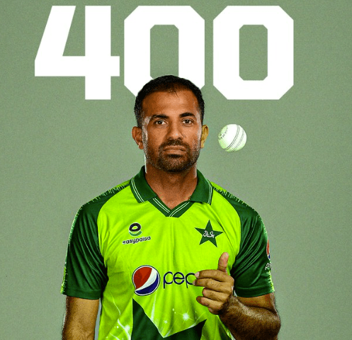 Wahab Riaz adds another feather to his cap in T20 cricket