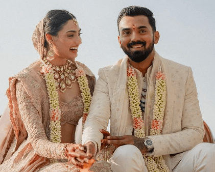 Athiya, KL Rahul tie knot in intimate ceremony