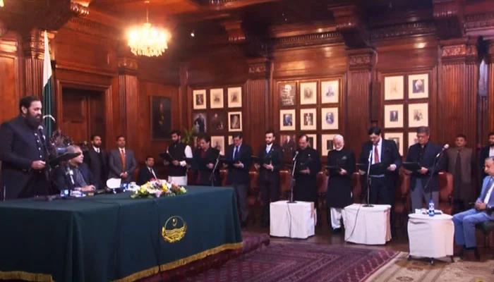 11-member Punjab caretaker cabinet takes oath