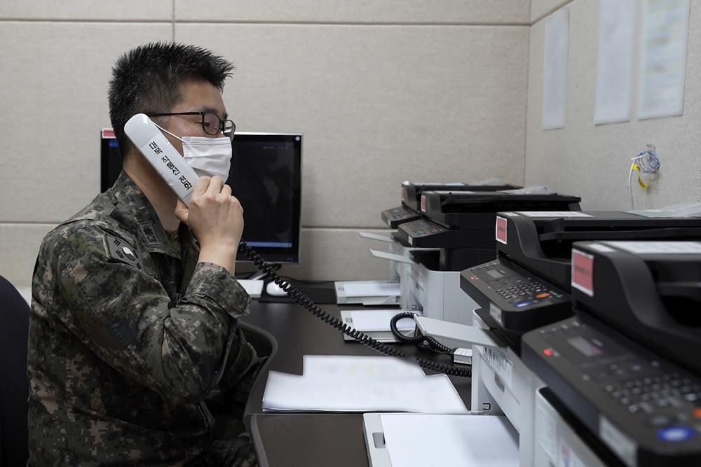 Hotline between North and South Korea restored after North’s missile tests