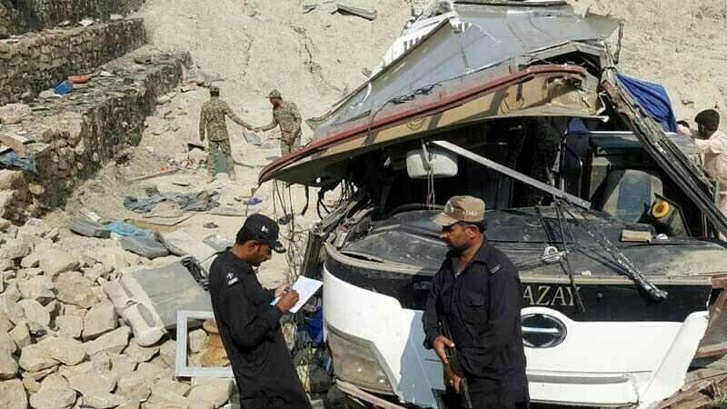 44 killed, four injured in Lasbela bus accident