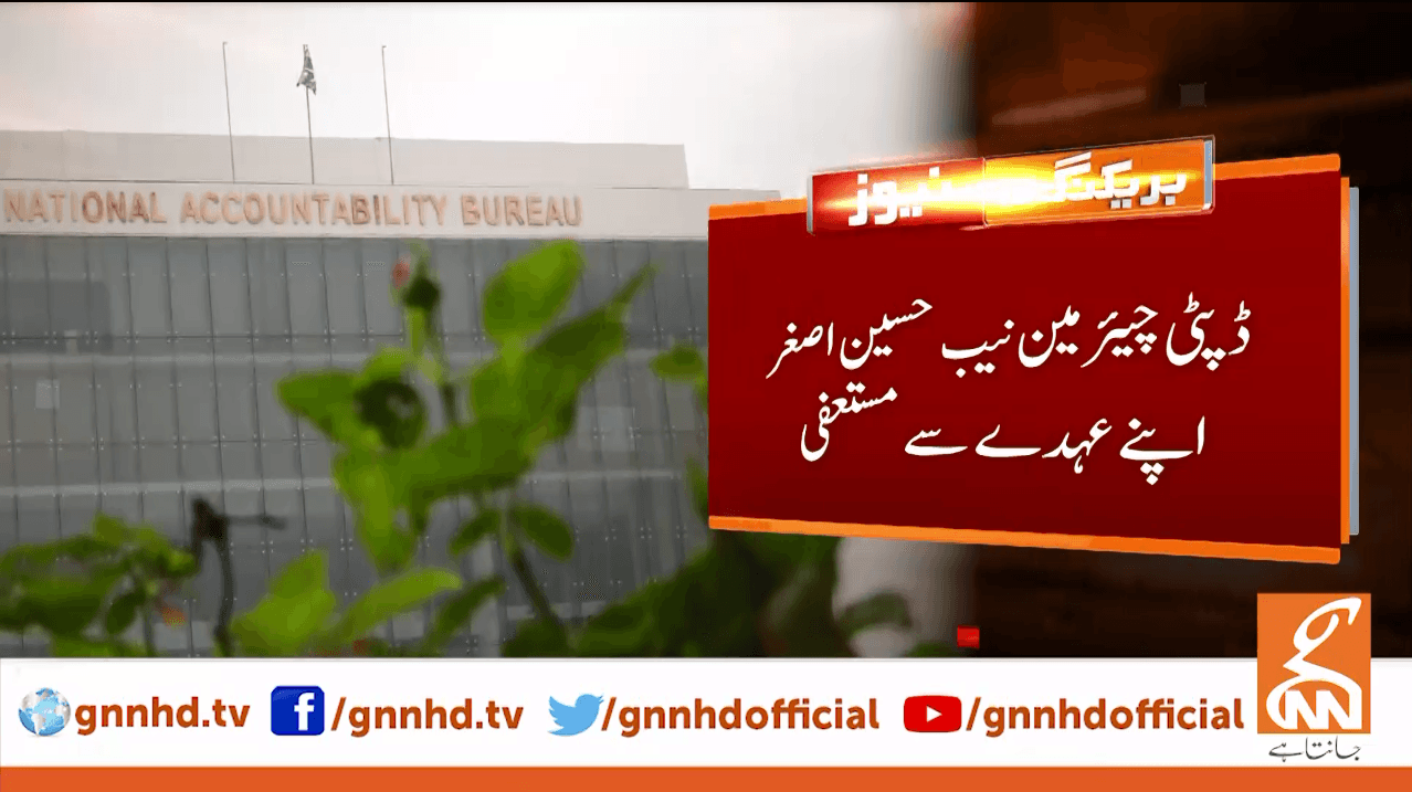 ڈپٹی چئیرمین نیب حسین اصغر مستعفی 