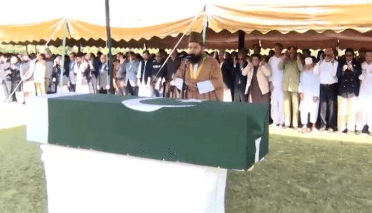 Former president Pervez Musharraf laid to rest in Karachi