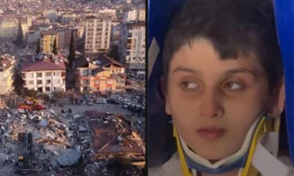 Turkiye quake: Six days survivor kid wishes for ice cream, water