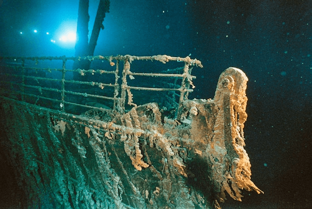 Rare video of ‘Titanic’ wreckage in Atlantic Ocean emerges