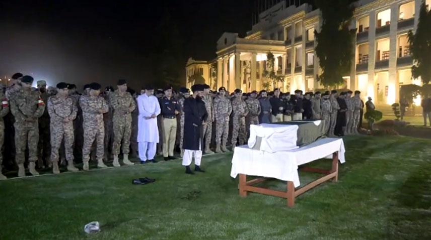 Funeral prayers of Karachi incident martyrs offered