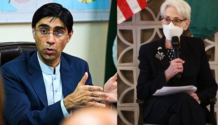 امریکی نائب وزیرخارجہ کی  مشیر قومی سلامتی  ڈاکٹرمعید یوسف سے ملاقات