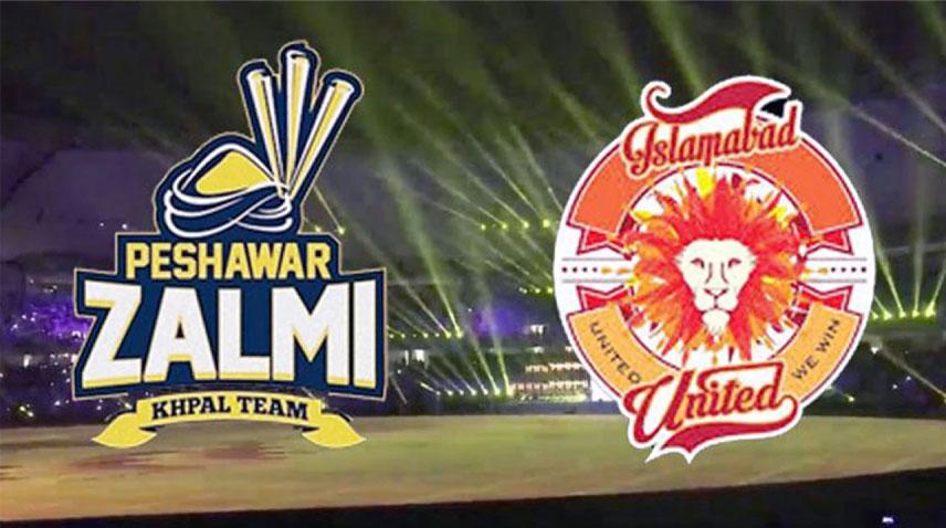 PSL8: Peshawar Zalmi will take on Islamabad United in Karachi 