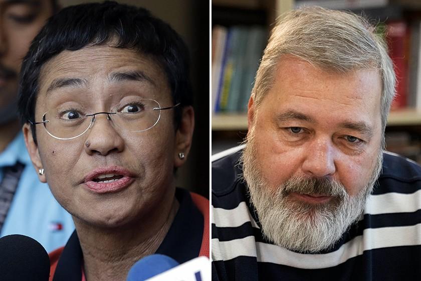 Journalists Maria Ressa, Dmitry Muratov win 2021 Nobel Peace Prize 