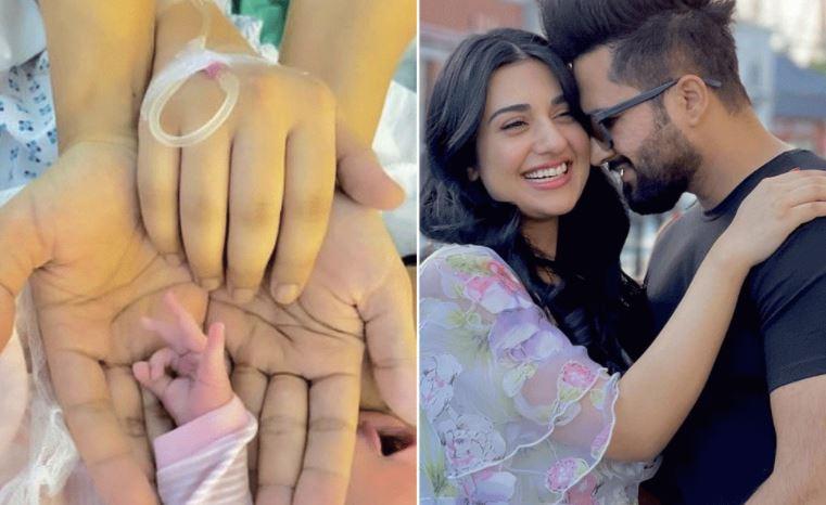 Sarah Khan, Falak Shabbir welcome baby girl