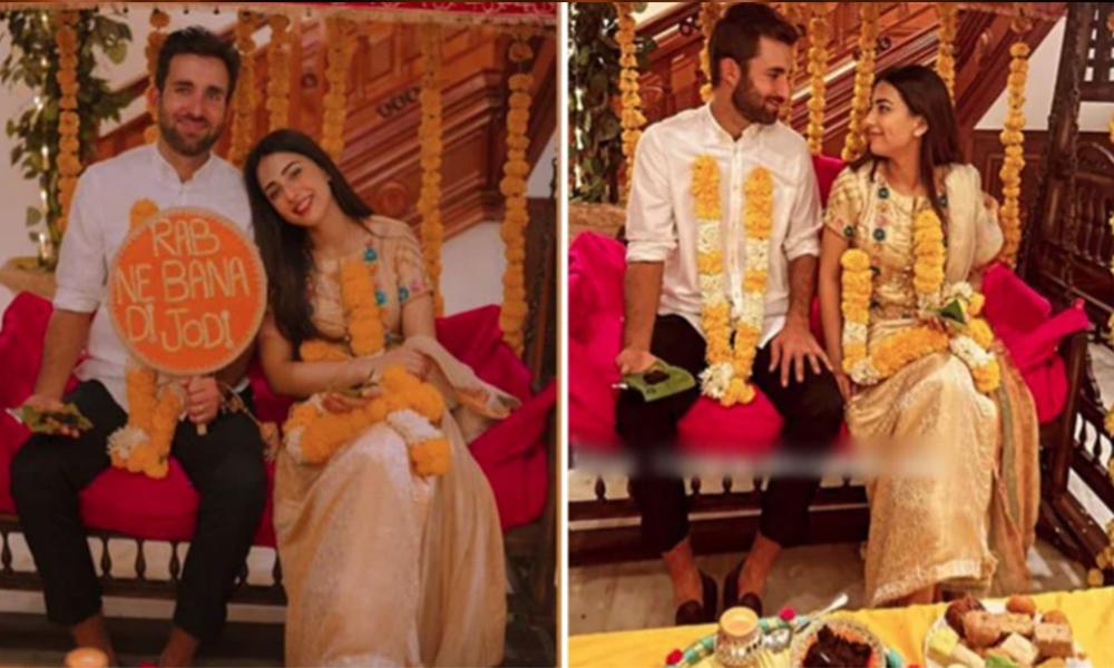 Actress Ushna Shah kickstarts her wedding festivities