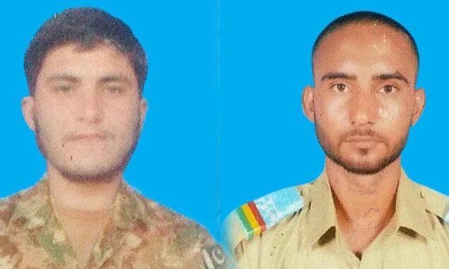 شمالی وزیر ستان:سکیورٹی فورسز اور دہشت گردوں میں فائرنگ کا تبادلہ،2 جوان شہید