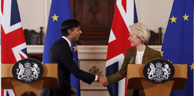 Rishi Sunak strikes post-Brexit Northern Ireland Deal with EU