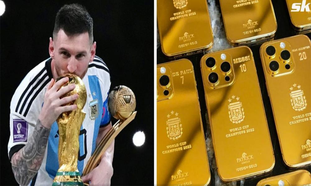 Messi's grand gesture: FIFA World Cup champs to get ‘gold iPhones’