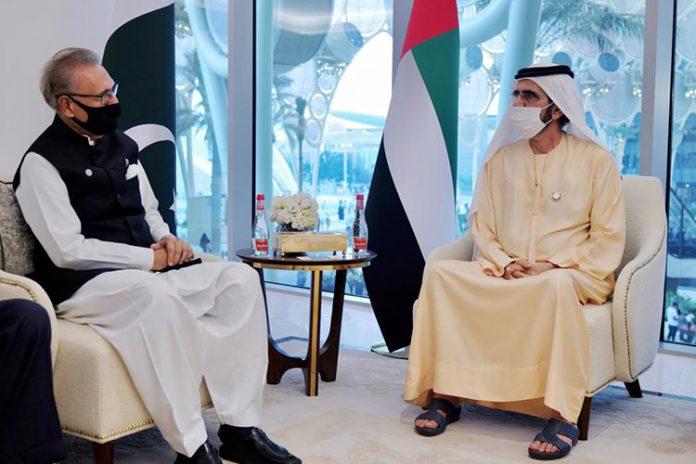 President Alvi, UAE premier reiterate resolve to strengthen bilateral ties