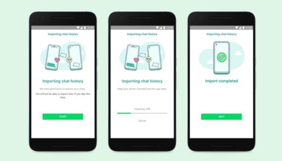 WhatsApp gains ability to switch chat history from iOS to Android device