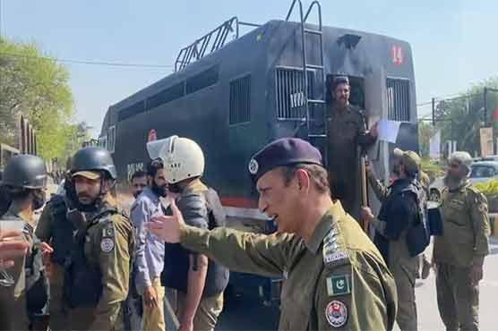 پاکستان تحریک انصاف کی ریلی: کارکنوں کو گرفتاری