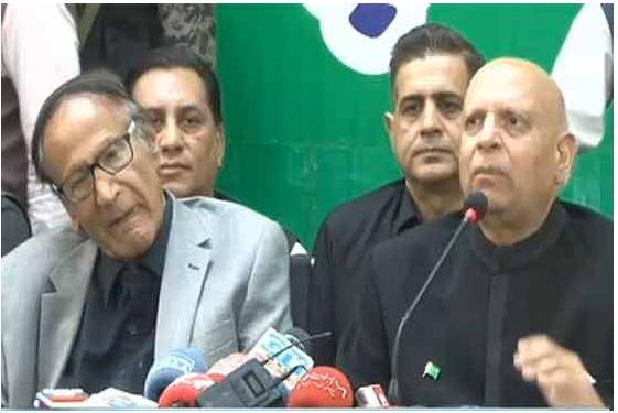 پاکستان تحریک انصاف کے رہنما چوہدری سرور کی مسلم لیگ ق میں شمولیت