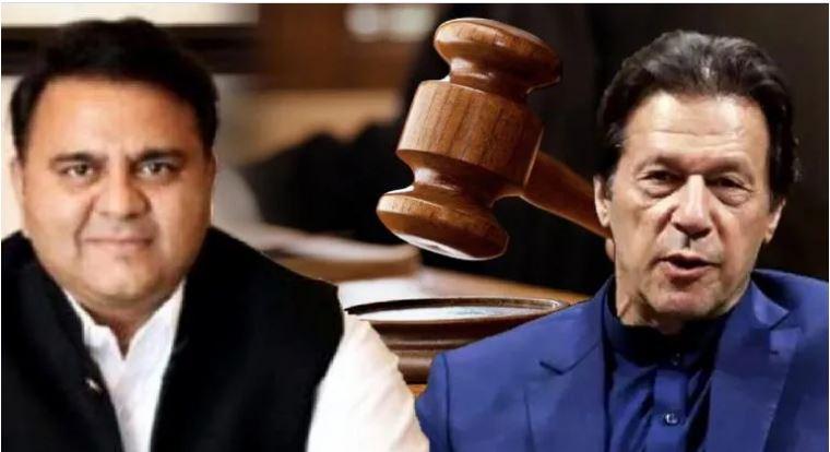 توہین الیکشن کمیشن کیس،  عمران خان اور فواد چوہدری کے وارنٹ گرفتاری معطل