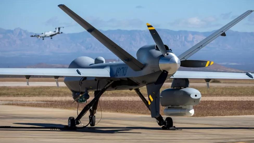 US drone crashes after encounter with Russian jet