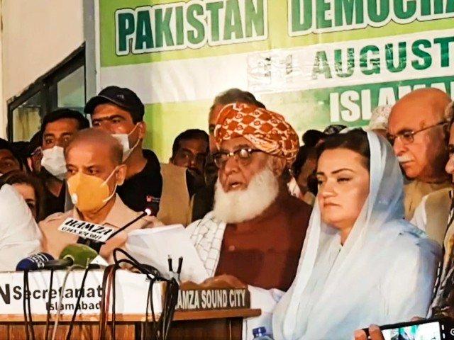 پی ڈی ایم کا حکومت کے خلاف ملک گیرجلسوں کا فیصلہ‎ ‎