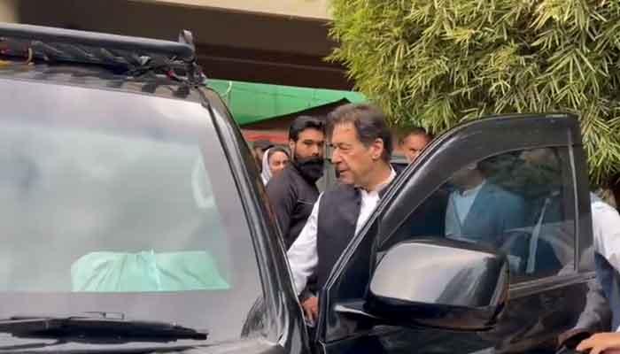 Imran leave for Islamabad to appear before court