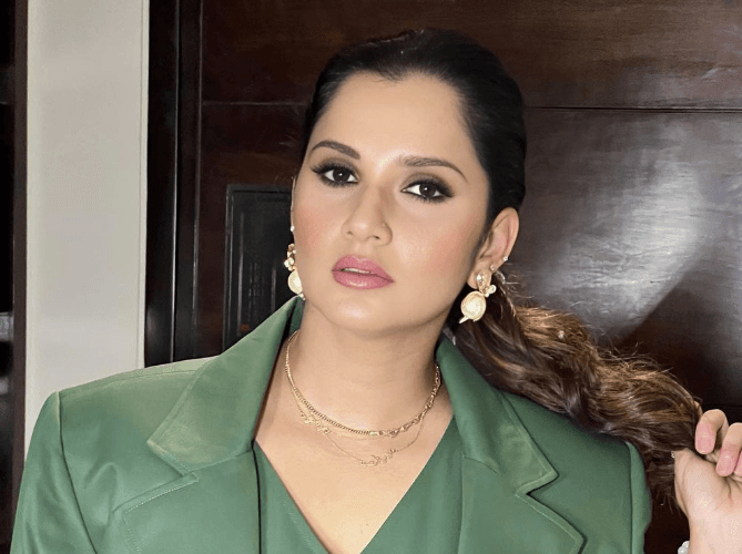 Sania Mirza stuns in fern-green suit on Instagram