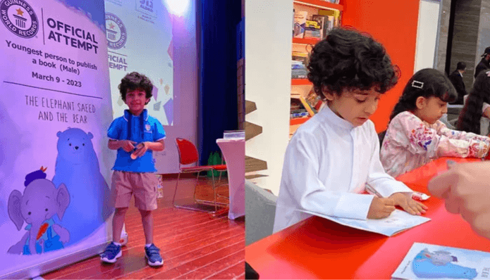 Four-year-old becomes world's youngest author