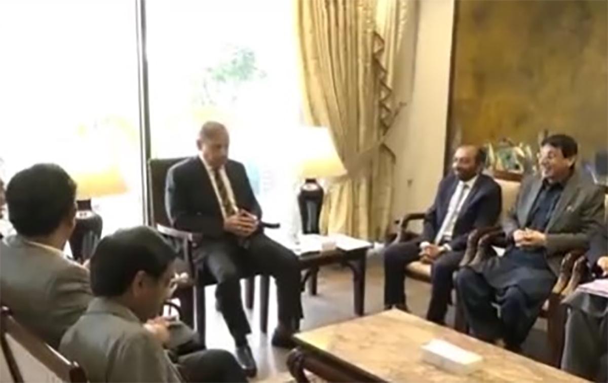 وزیر اعظم محمد شہباز شریف سے متحدہ قومی موومنٹ کے وفد کی ملاقات