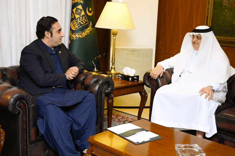 FM discusses bilateral ties with Saudi, Iranian, Canadian envoys