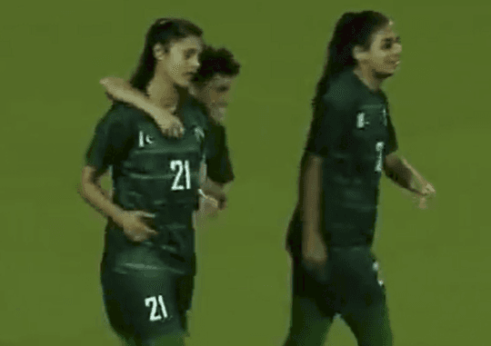 Pakistan women's football team creates history by beating Tajikistan