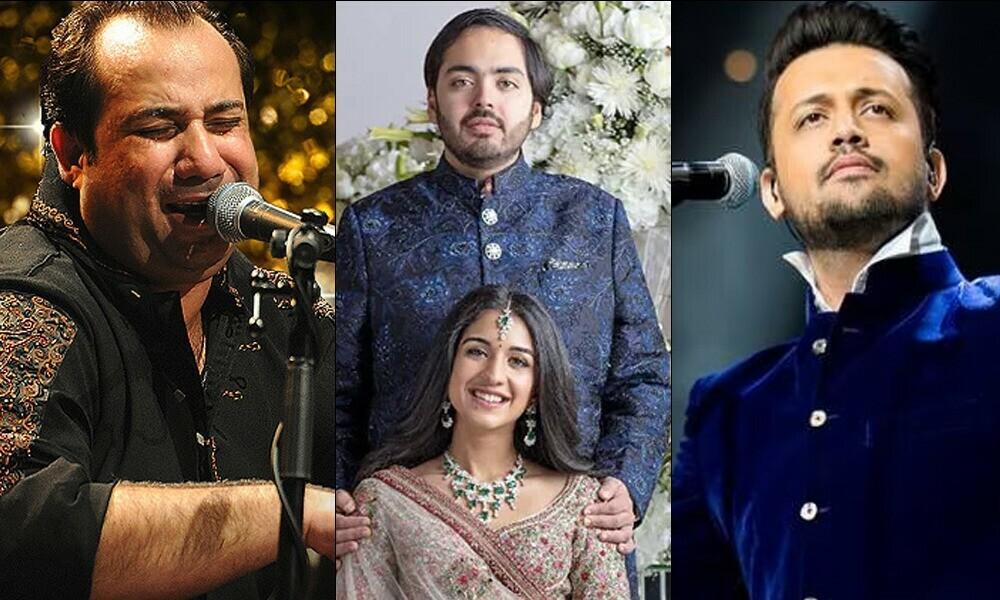 Atif Aslam, Rahat Fateh Ali Khan perform at Ambani’s birthday