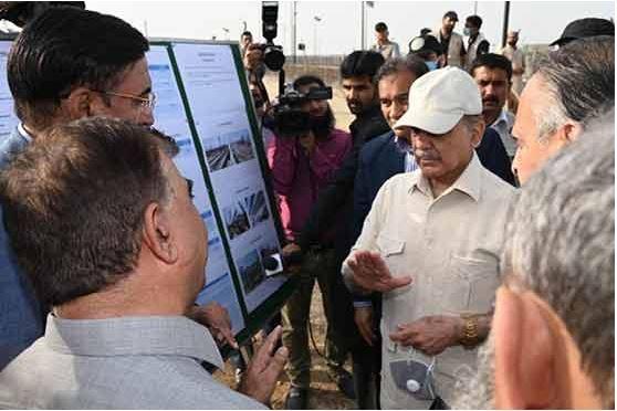 وزیر اعظم شہباز شریف  کا لاہور ترقیاتی منصوبوں کا  دورہ