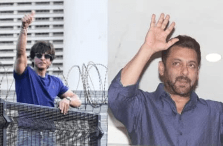 Fans show up outside Shah Rukh, Salman Khan’s homes to wish Eid