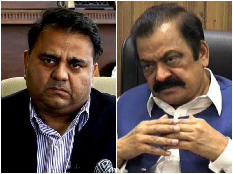 Fawad Chaudhary asks Rana Sanaullah about same day election option in Constitution