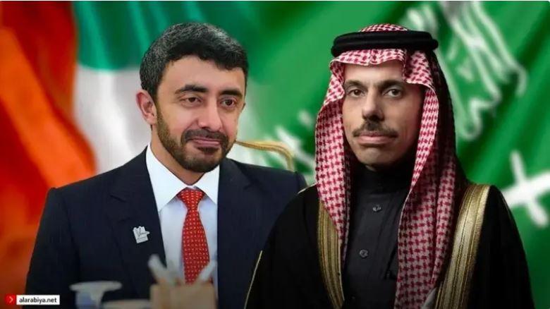 سعودی اوریو اے ای کے  وزارئے خارجہ کا سوڈان میں جاری کشیدگی پر تبادلہ خیال