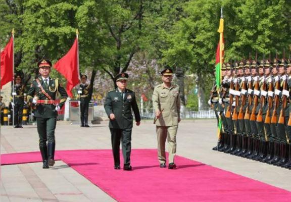 آرمی چیف عاصم منیر کی  چینی ہم منصب سے ملاقات