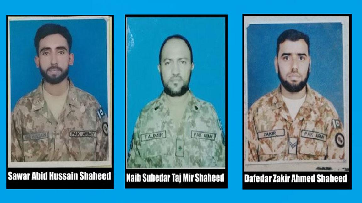 Three soldiers martyred during Lakki Marwat terror attack