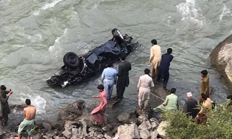 One killed, five injured as jeep plunges into River Neelum