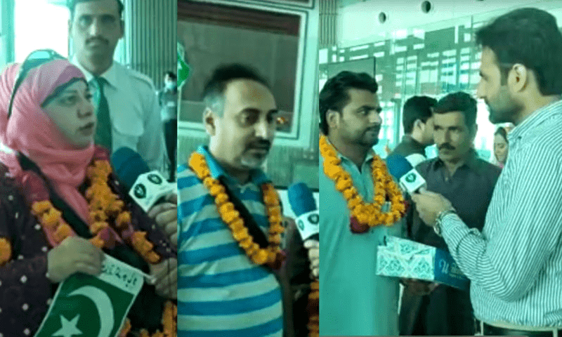 93 Pakistanis from Sudan arrive Islamabad