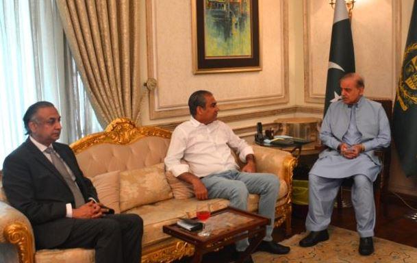 وزیراعظم شہباز شریف سےنگران وزیر اعلیٰ پنجاب کی ملاقات