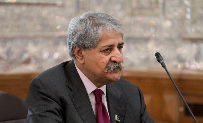 وفاقی وزیر تجارت سید نوید قمر سے سعودی عرب کے لئے نامزد سفیر احمد فاروق کی ملاقات