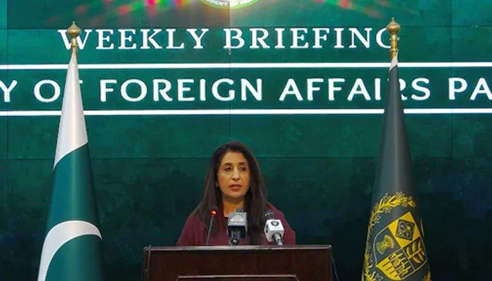 وزیر خارجہ کے ریمارکس کو تشدد کے خطرے سے جوڑنا  انتہائی غیر ذمہ دارانہ ہے،دفتر خارجہ