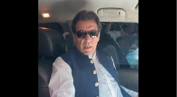 جیل جانے کو تیار ہوں،وارنٹ ہے تو میرۓ پاس آئیں،عمران خان