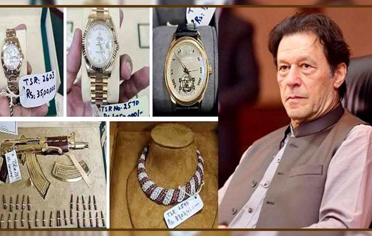 Court indicts Imran in Tosha Khana case