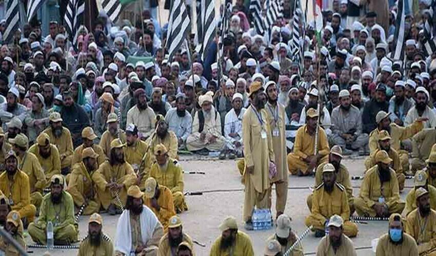 پی ڈی ایم کے مظاہرین ریڈ زون میں داخل