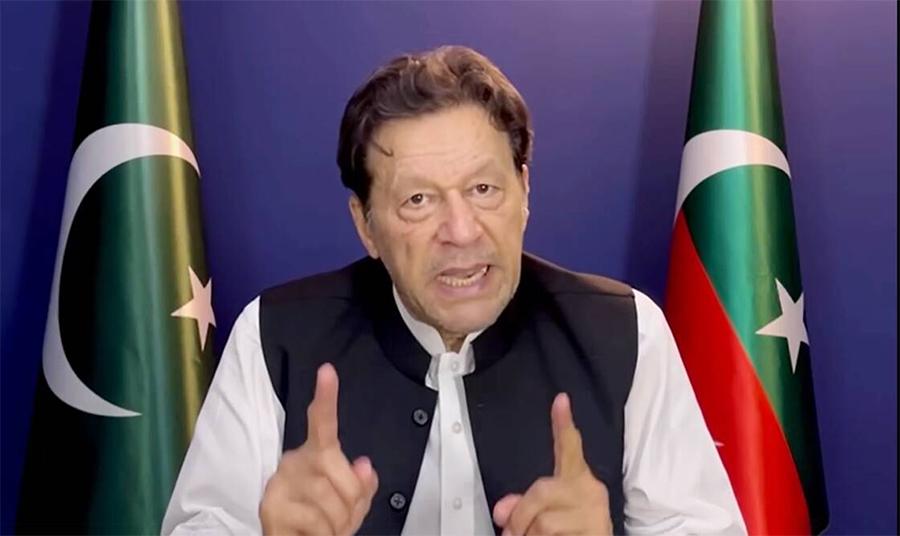 بدمعاشوں اور مجرموں کا گروہ قوم پر حاوی ہو چکا ہے: عمران خان