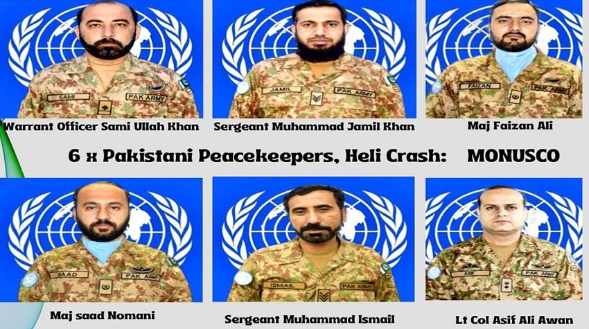 UN honors Pakistani peacekeepers posthumously