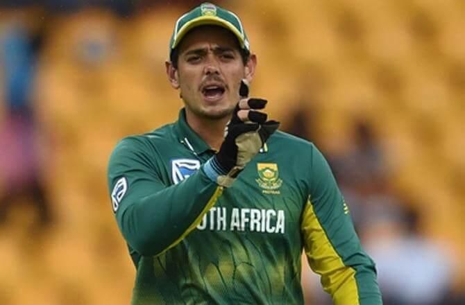 De Kock withdraws after CSA directive on taking the knee